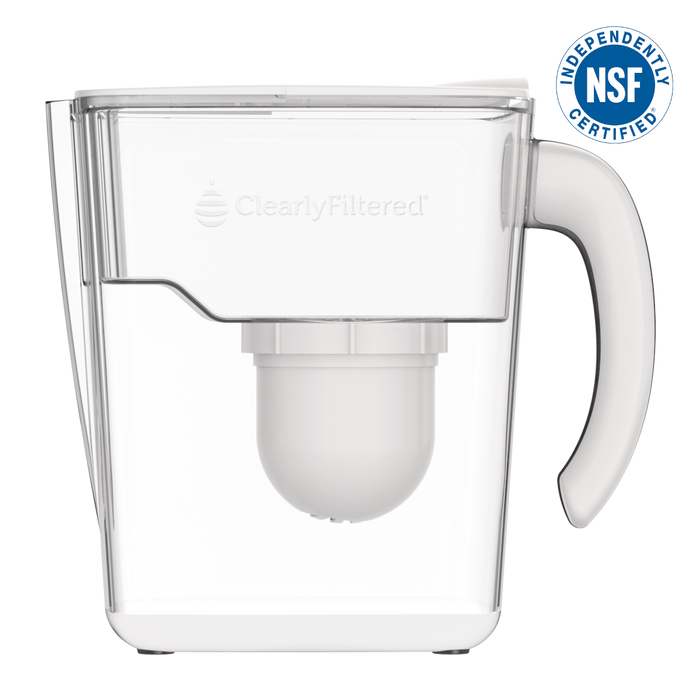 Clearly Filtered water pitcher